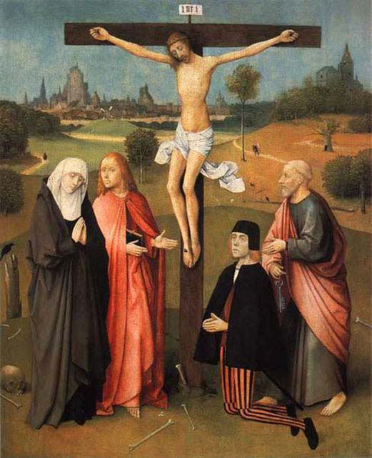 Calvary with Donor 